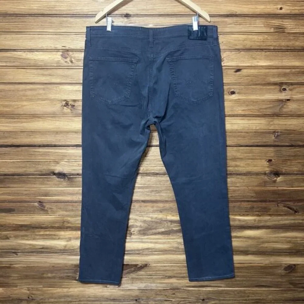 Adriano Goldschmied The Everett Slim Straight Jeans Mens Size 38x34 Gray Denim‎